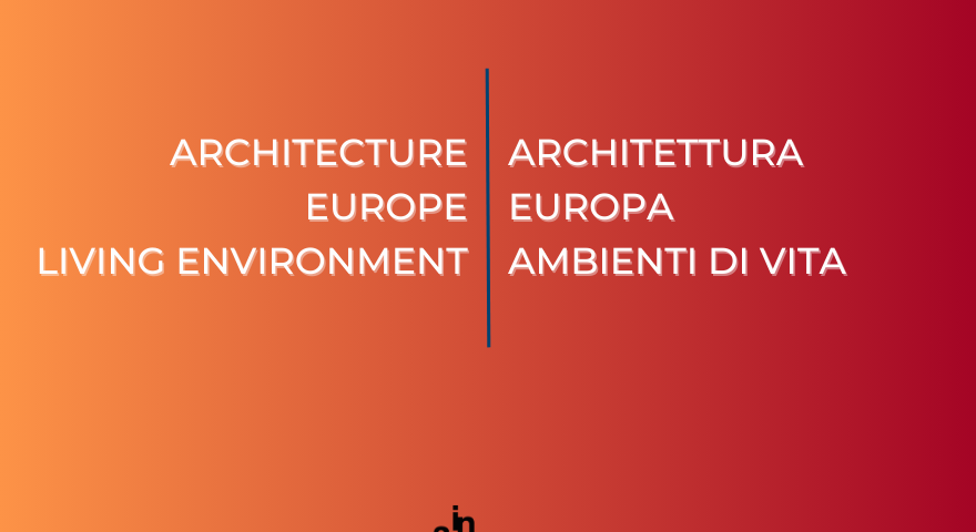 Programma Architettura Europa e Ambienti di vita